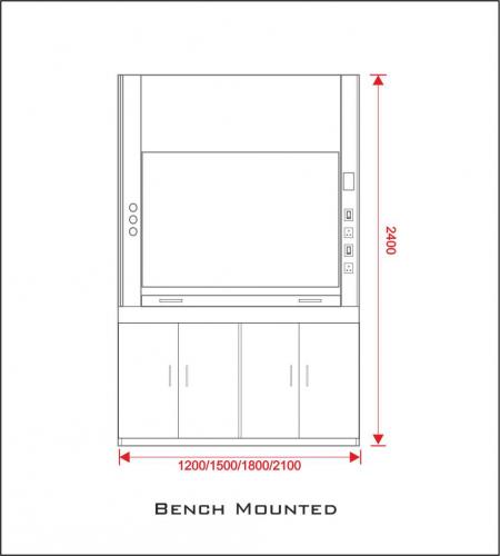 Bench Mounted Fume Chamber