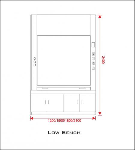 Low Bench Fume Chamber